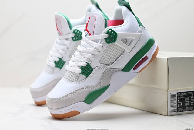 Genuine Nike Air Jordan 4 Retro Michael Jordan Aj4 mid-top retro casual sports