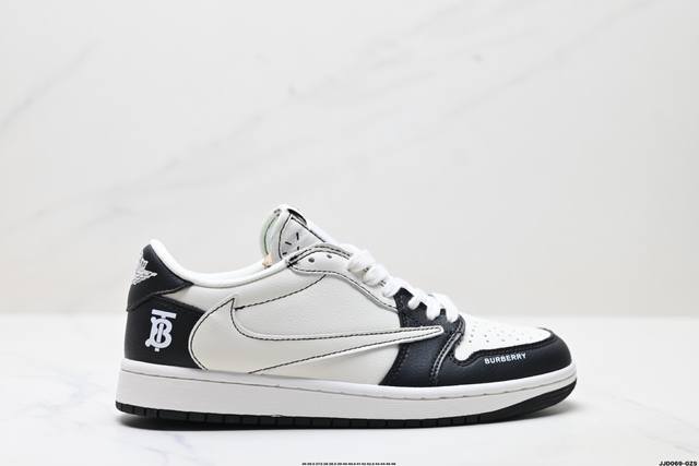 Genuine Nike Air Jordan 1 X Travis Scott Aj1 inverted hook Joe 1 inverted hook