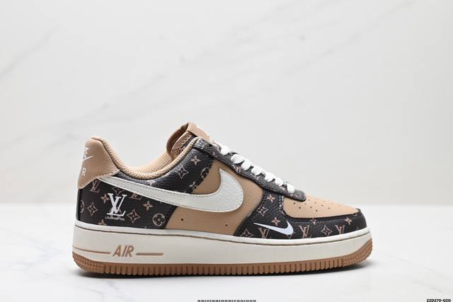 Company-level Nike Air Force 1'07 Lv8 Original last and original cardboard to c
