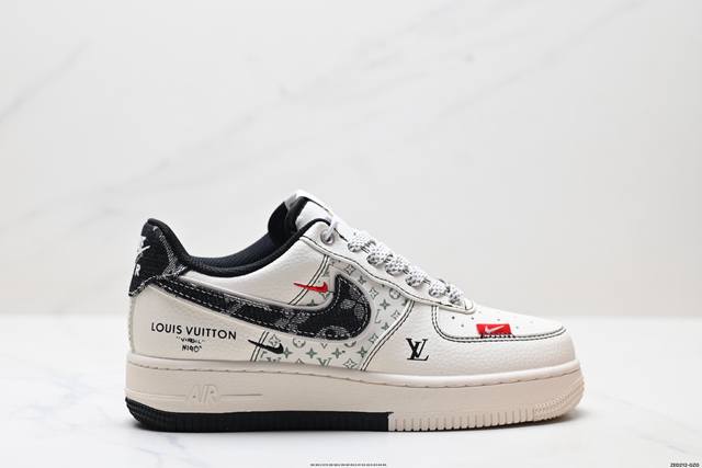 Company-level Nike Air Force 1'07 Lv8 Original last and original cardboard to c