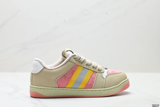 Corporate Gucci Distressed Screener Sneaker Gucci Dirty Shoes Series Official S