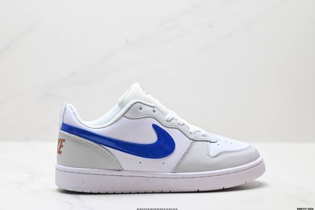 Genuine Nike Court Borough Low Low-top versatile breathable casual sports shoes