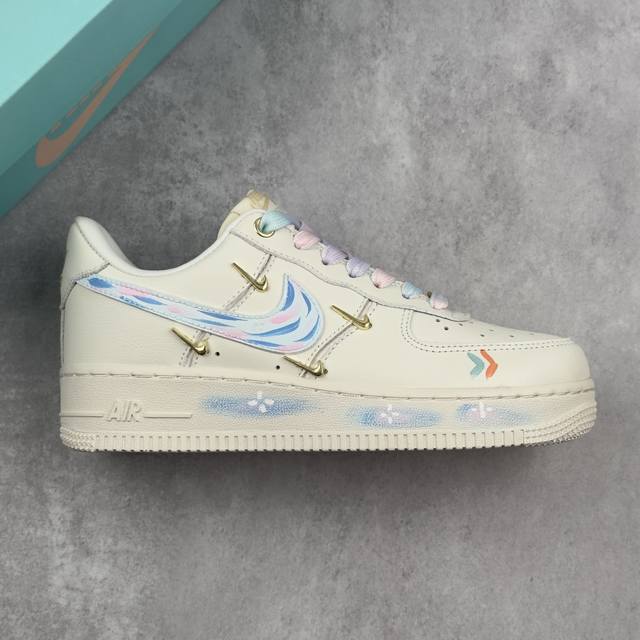 Local Core Private Nike Air Force 1'07 Low Monet Impression Hand-painted Graffit