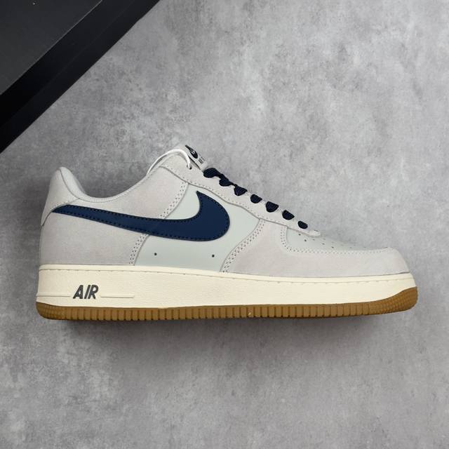 Local core private Nike Air Force 1 Low gray-blue Air Force One low-top sports c