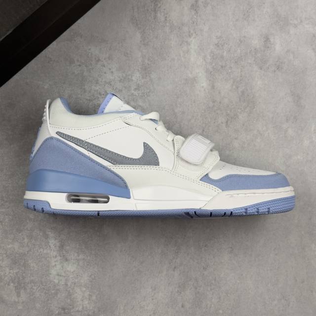 Local Core Private Air Jordan Legacy 312 Low Low-top White and Blue Aj312 Jordan