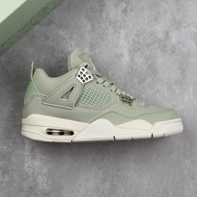 Local Core Private Air Jordan 4 Retro Seafoam Green Aj4 Jordan 4th Generation Jo