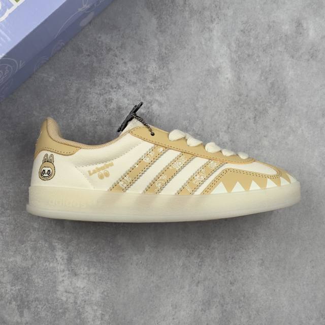 Local core private Labubu x Adidas Original Gazelle Indoor Labubu x Adidas low-t