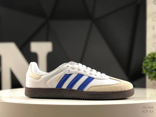 Adidas Samba Og Samba Dexun sneakers 3D Samba gold-stamped Logo Different from