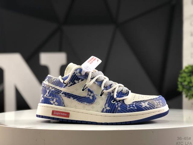 Company-level with half-size Nike Air Jordan 1 Low Aj1 Joe 1 low-top trendy spo