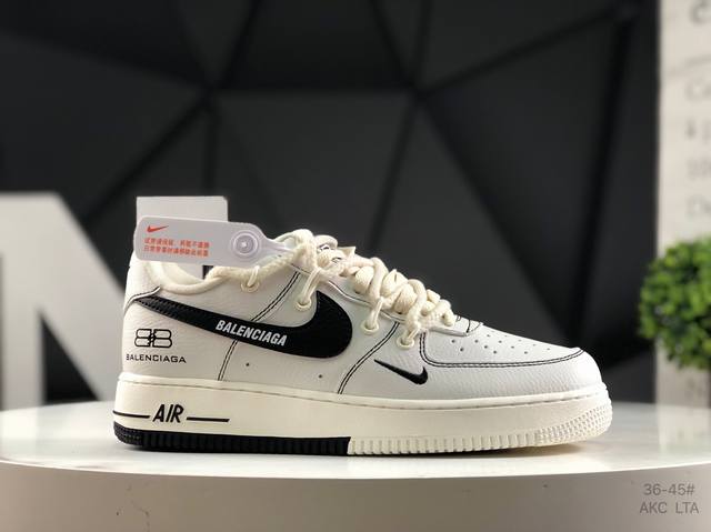 Overseas hit limited sale! High-end custom Nike Air Force 1 '07 Low North Face