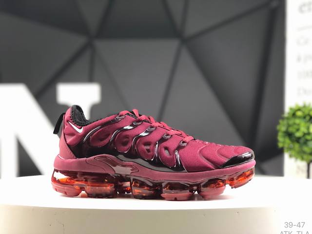 Genuine Nike Air Vapormax Plus Steam Air Cushion All-match Leisure Sports Joggi