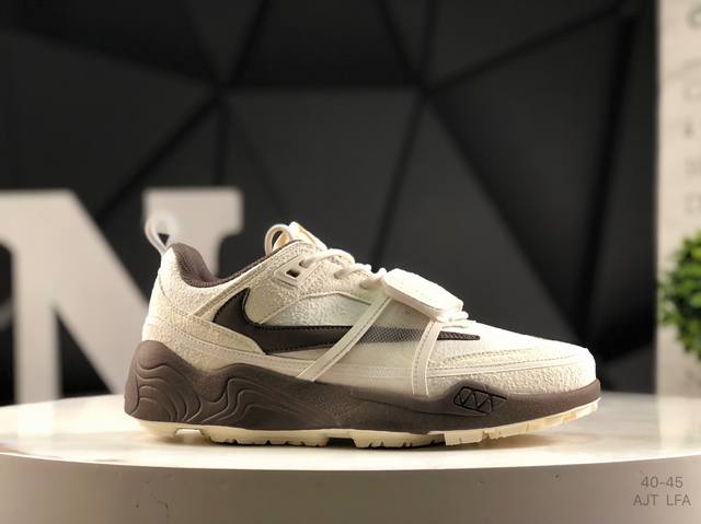 Nike Travis Scott X Nk Shark-A-Don Sail co-branded trendy low-top casual shoes #
