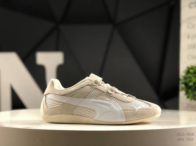 Puma Puma Speedcat Og White Red Ballet Series Low Top Retro Classic All-match Ca