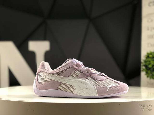 Puma Puma Speedcat Og White Red Ballet Series Low Top Retro Classic All-match Ca