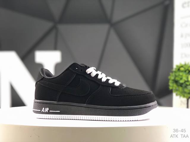 Nike Air Force 1 Low'07 Air Force One low-top casual sneakers customized leathe