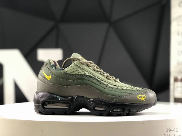 Nike Nk Air Max 95 Retro Shock-absorbing Air Cushion Running Shoes Classic Revi