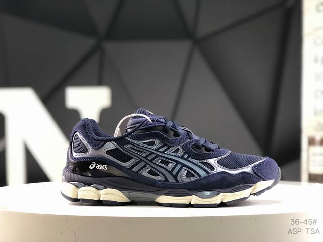 ASICS Gel-Nyc ASICS breathable mesh upper with some synthetic leather material