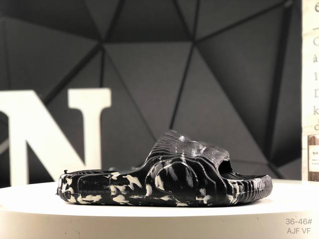 Adidas Ad Original Adilette 22 Slide 3D printed beach wading comfortable and wea