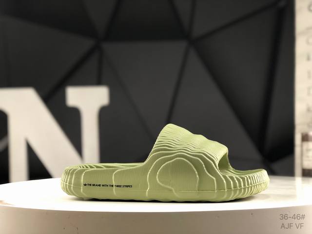 Adidas Ad Original Adilette 22 Slide 3D printed beach wading comfortable wear-re