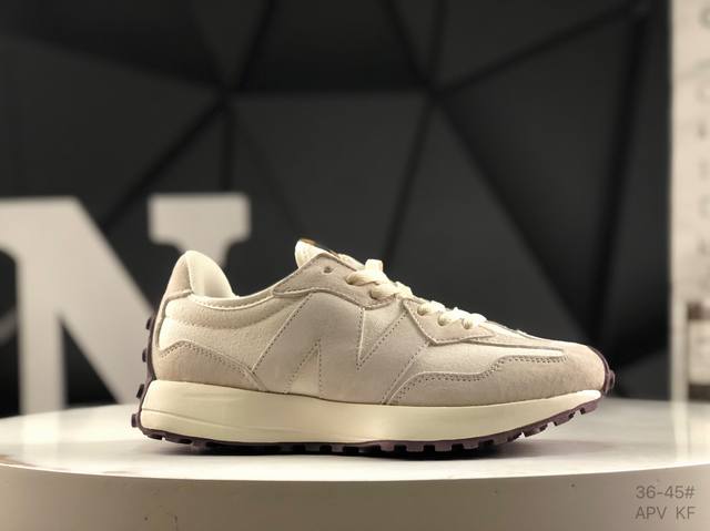 Genuine New Balance Ms327 retro casual sports jogging shoes are designed in a m