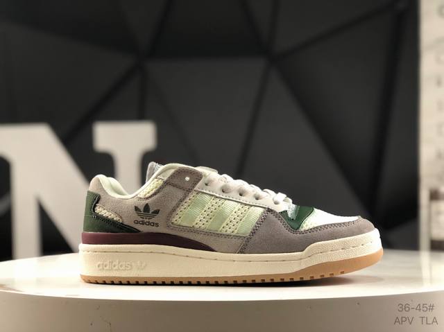 Adidas Forum Low Cl Adidas Adidas 84 low-top versatile trendy casual sports shoe