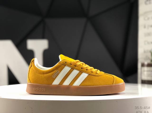 Adidas Today Vl Court 2.0 suede non-slip wear-resistant lightweight low-top sne