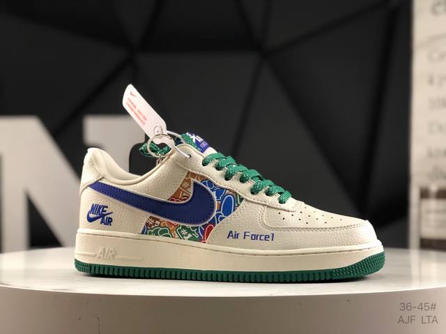 Company-level with half-size Nike Air Force 1 '07 Low Air Force One low-top spo