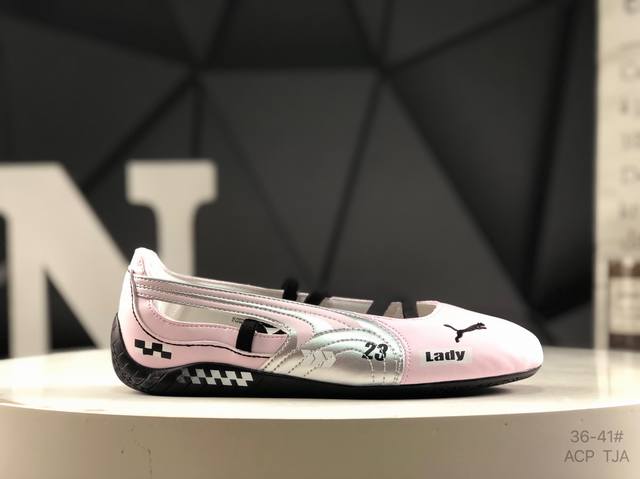 Puma Speedcat Ballet Lth Puma Low-top Lifestyle Casual Ballet Shoes 403587 01 S