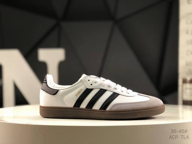 Adidas Ad Original Samba Og Retro Classic Lightweight Sneakers B75806 Produced