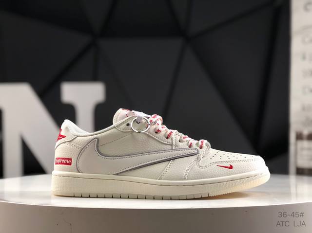 Nike Nike Wmns Air Jordan 1 Low Gs White University Red Aj1 Jordan Generation L