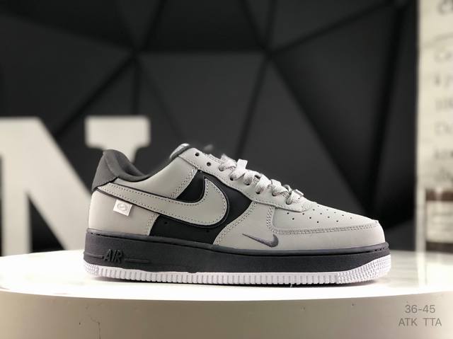 real label with half size Nike Air Force 1Low Shadow lightweight non-slip low-t