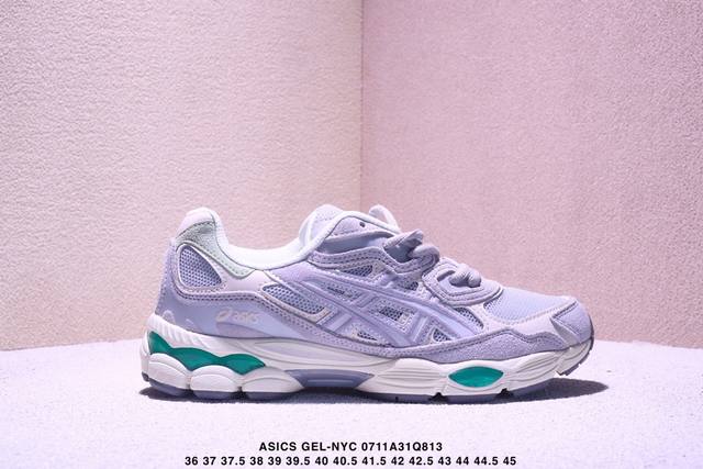 Corporate-level Asics Gel-Nyc Asics breathable mesh upper with some synthetic l