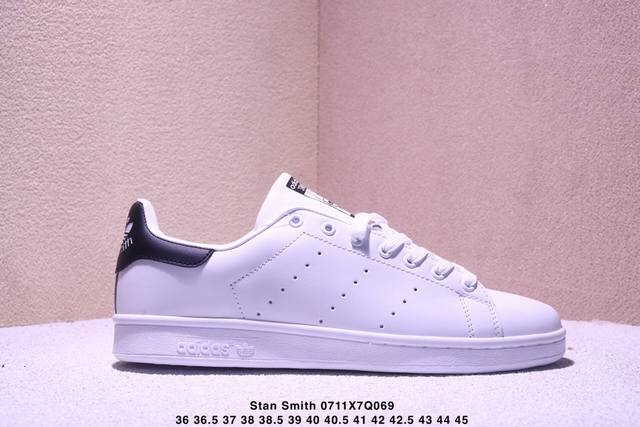 Adidas Ad Originals Stan Smith Smith all black retro fashion comfortable sports