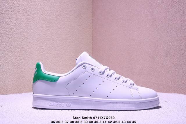 Adidas Ad Originals Stan Smith Smith all black retro fashion comfortable sports