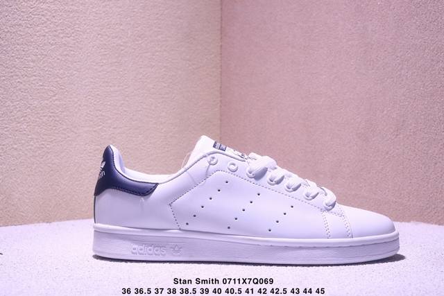 Adidas Ad Originals Stan Smith Smith all black retro fashion comfortable sports