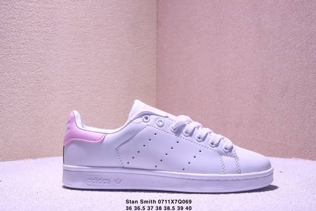 Adidas Ad Originals Stan Smith Smith all black retro fashion comfortable sports