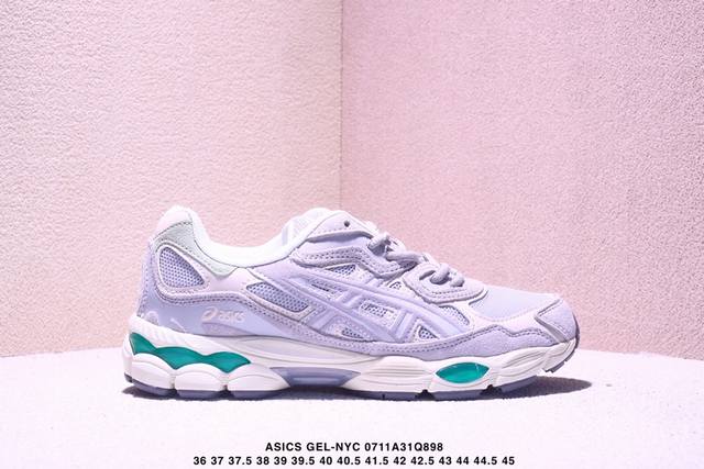 Corporate-level Asics Gel-Nyc Asics breathable mesh upper with some synthetic l