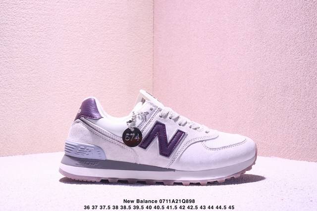 Nb New Balance U574 low-top retro casual sports jogging shoes Made of pigskin co
