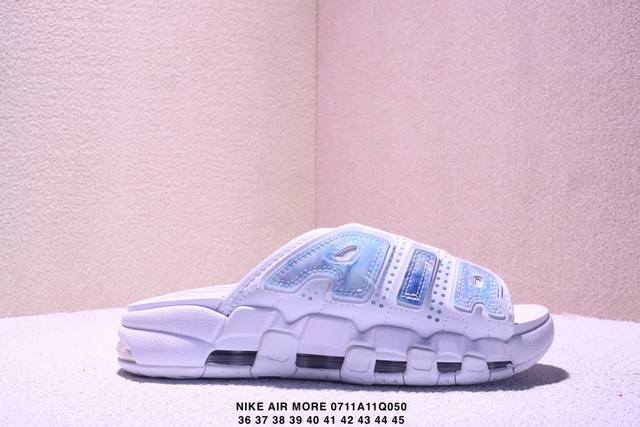 Nike Air More Uptempo Slide Pippen slippers Fb7815- Inspired by the graffiti cul