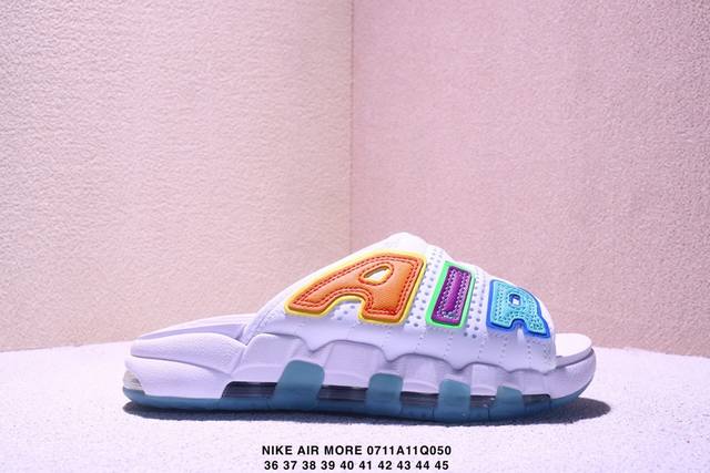 Nike Air More Uptempo Slide Pippen slippers Fb7815- Inspired by the graffiti cul