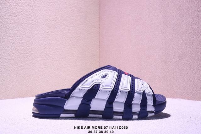Nike Air More Uptempo Slide Pippen slippers Fb7815- Inspired by the graffiti cul