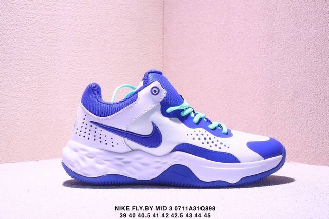 Corporate-level Nike Fly.By Mid 3 men's outdoor sports cushioning, wear-resista