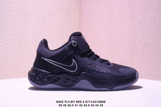 Corporate-level Nike Fly.By Mid 3 men's outdoor sports cushioning, wear-resista