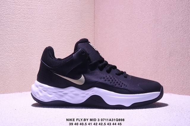 Corporate-level Nike Fly.By Mid 3 men's outdoor sports cushioning, wear-resista