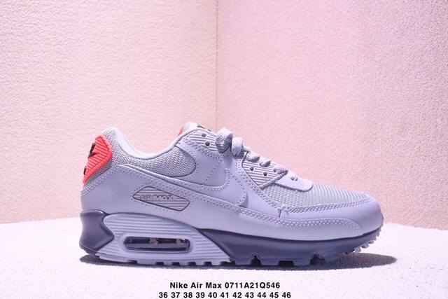 Nike Air Max 90 Retro Air Cushion All-match Leisure Sports Jogging Shoes Size: