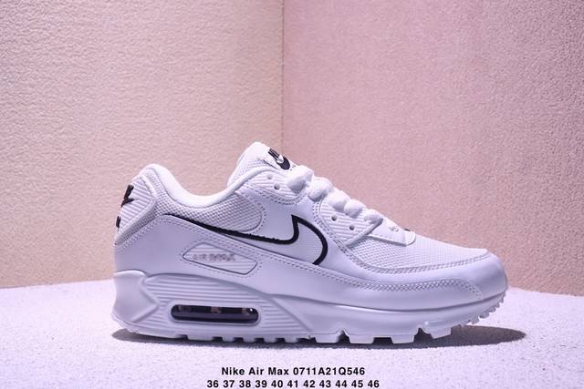 Nike Air Max 90 Retro Air Cushion All-match Casual Sports Jogging Shoes Size: 3