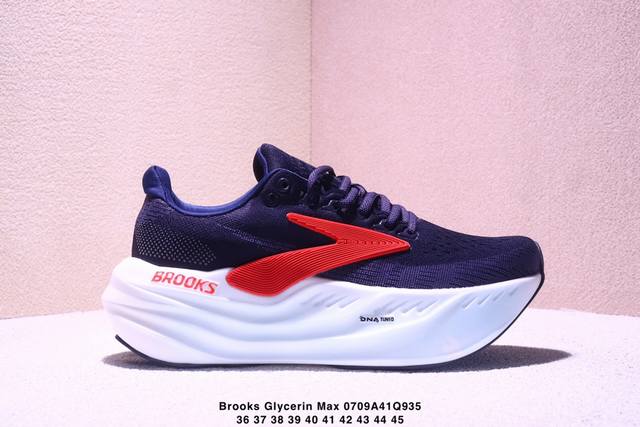 Corporate Brooks Glycerin Max Super Glycerin Thick-soled Marathon Cushioning Ru