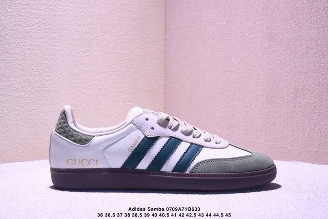 Corporate-level Adidas Originals Samba Og 'Diy' Samba Series - Gucci co-branded