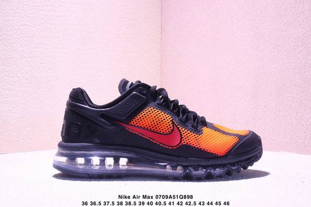 Corporate-level Nike Air Max 2013 co-branded air cushion running shoes The over