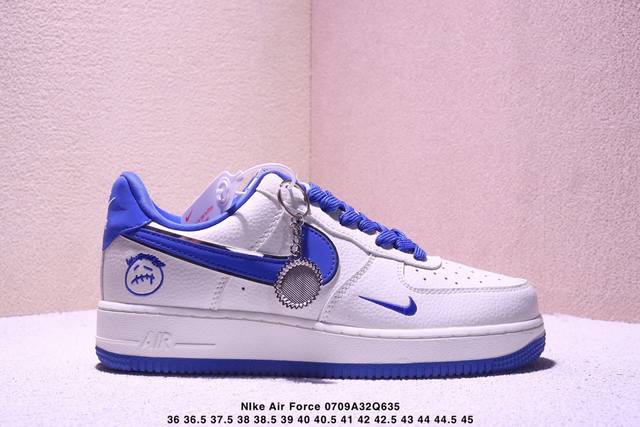 Limited sale overseas! Corporate-level Nike Air Force 1 '07 Low "Milan Ghost Fa
